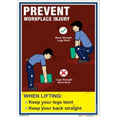 material handling poster