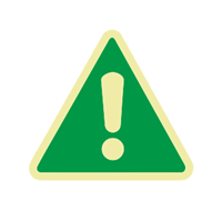 Warning Glow Signs